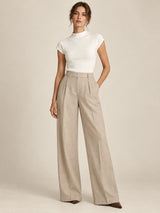 The Celeste Mock-Neck Knit Top