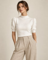 Modern High Neck Blouse