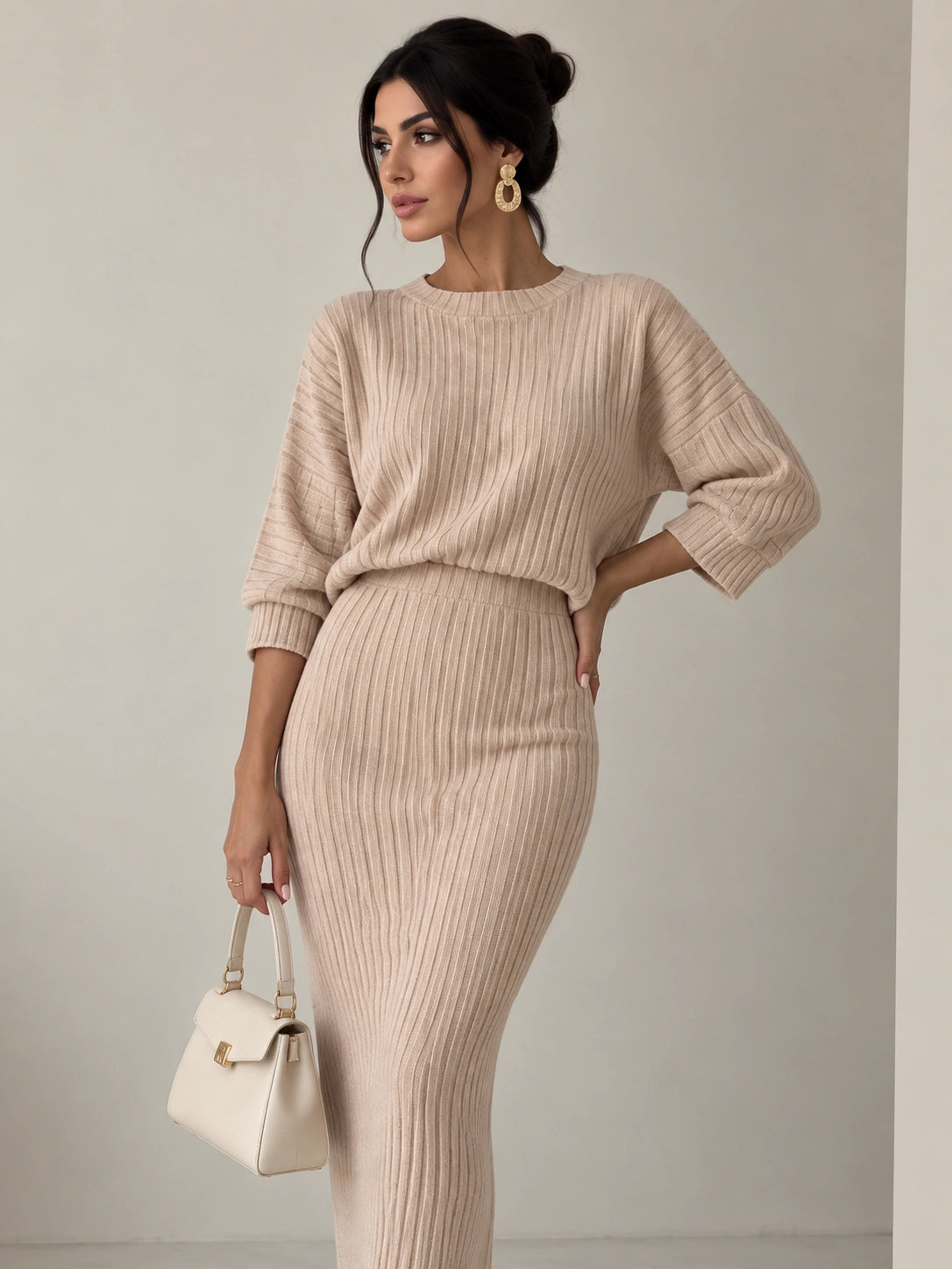 Aurelia Ribbed Knit Set