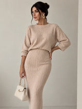 Aurelia Ribbed Knit Set