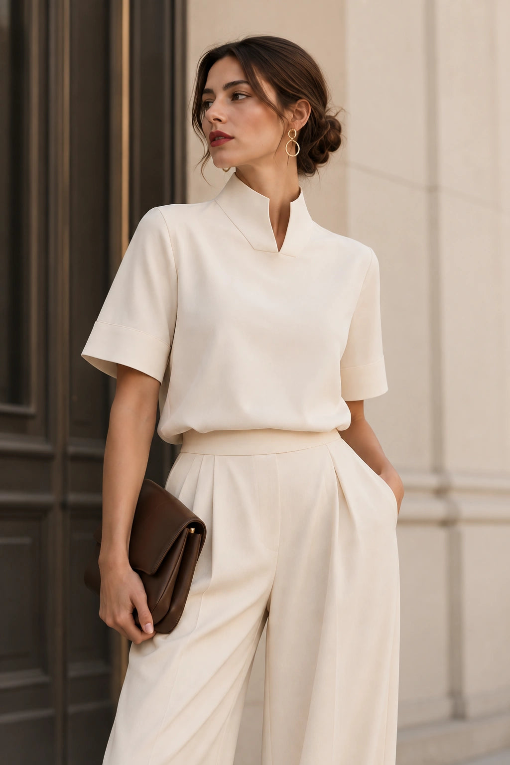 Aveline Chiffon Blouse