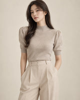 Modern High Neck Blouse