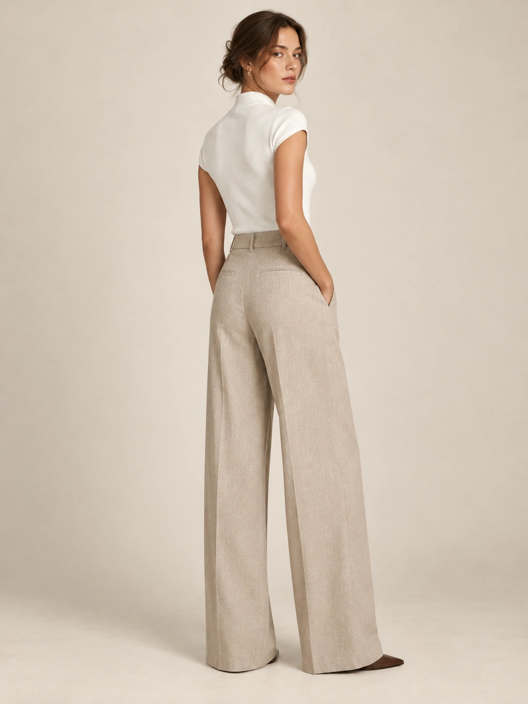 The Celeste Mock-Neck Knit Top