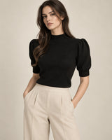 Modern High Neck Blouse