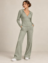 Sloane Zip-Flare Set