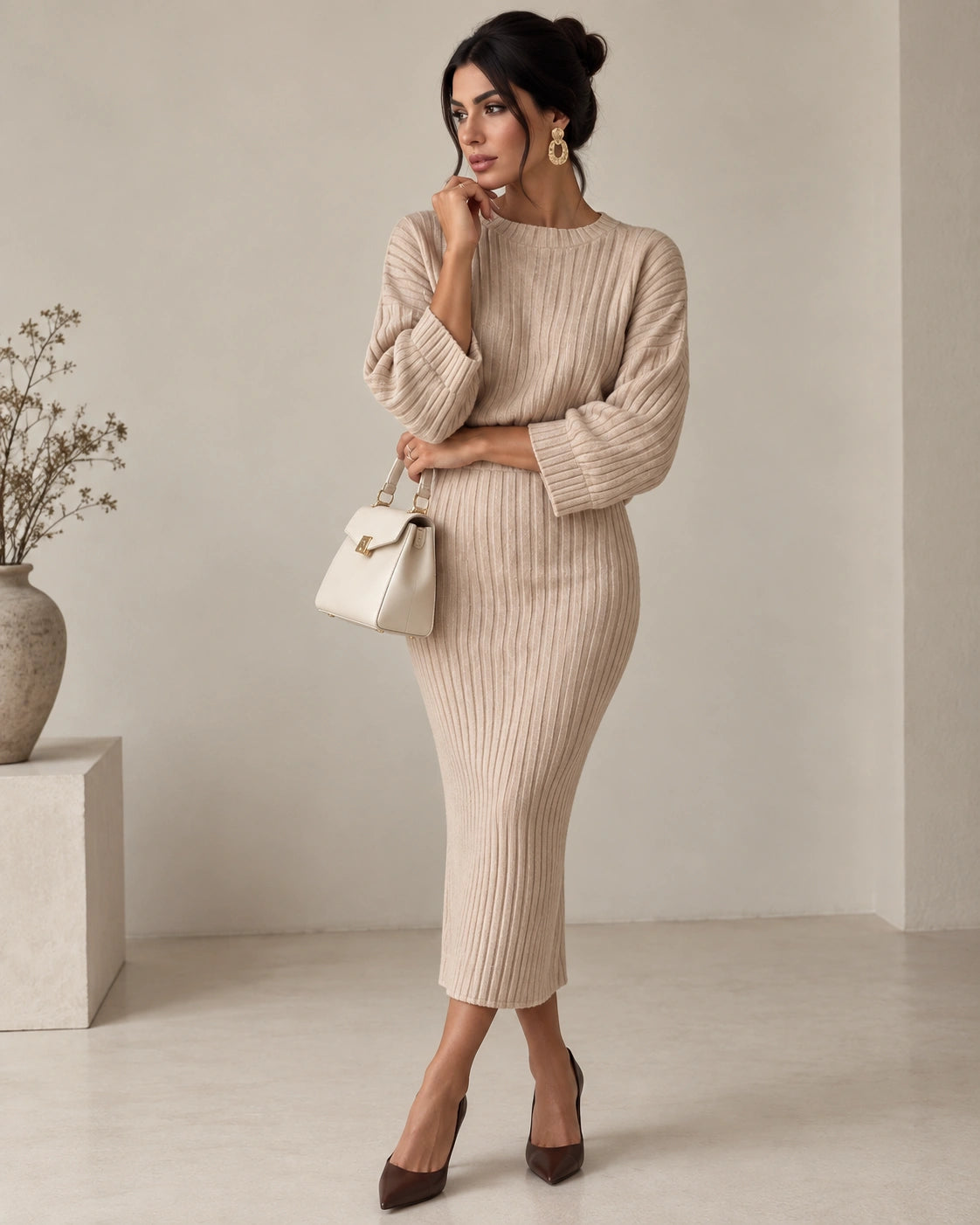 Aurelia Ribbed Knit Set