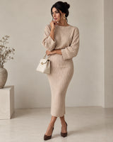Aurelia Ribbed Knit Set