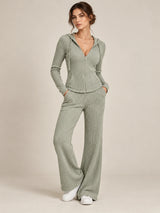 Sloane Zip-Flare Set