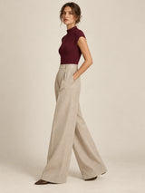 The Celeste Mock-Neck Knit Top