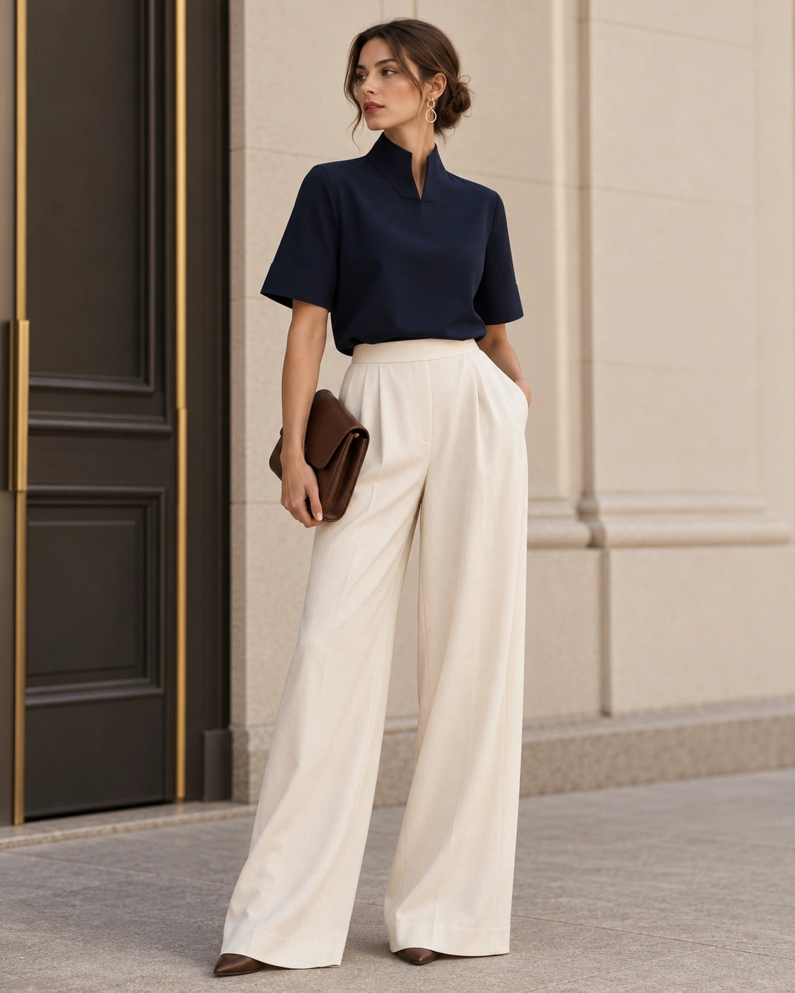Aveline Chiffon Blouse