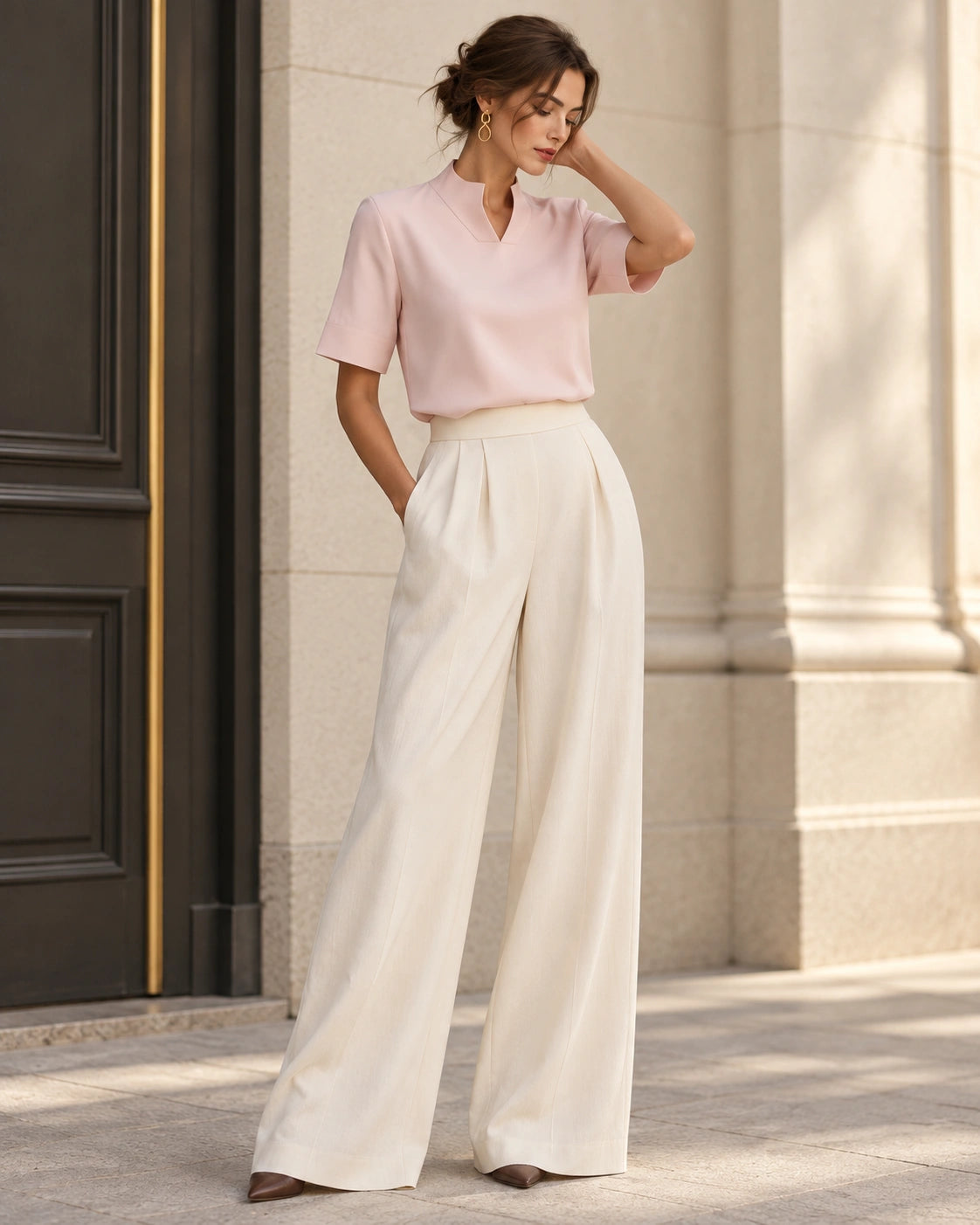 Aveline Chiffon Blouse