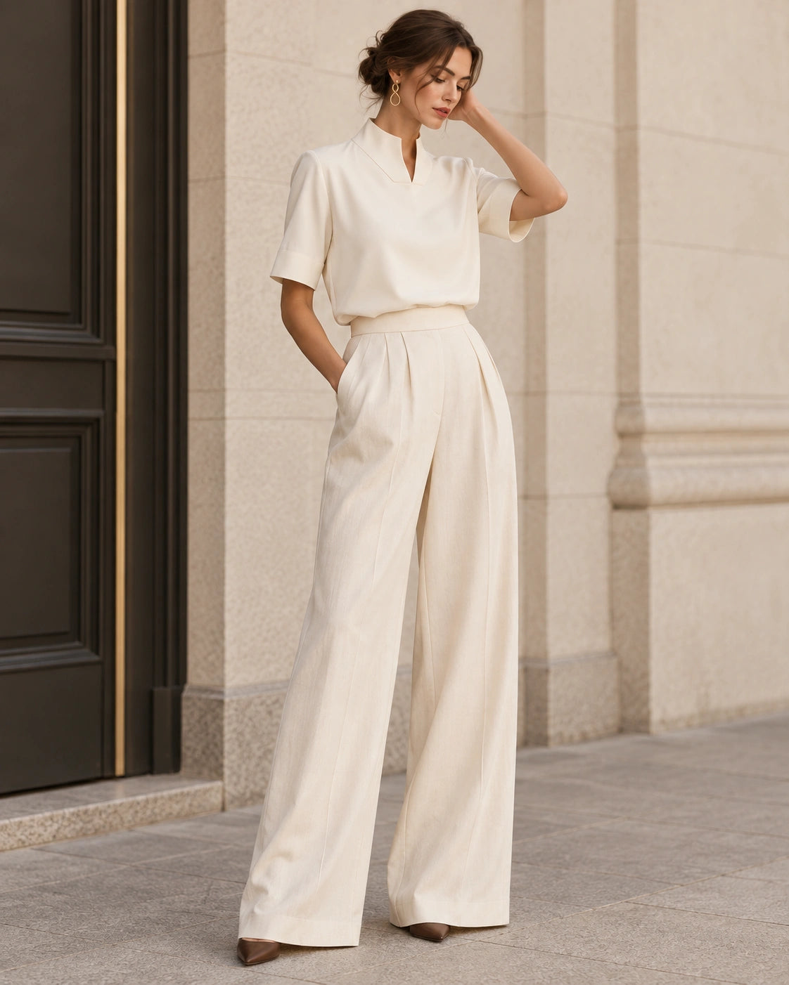 Aveline Chiffon Blouse