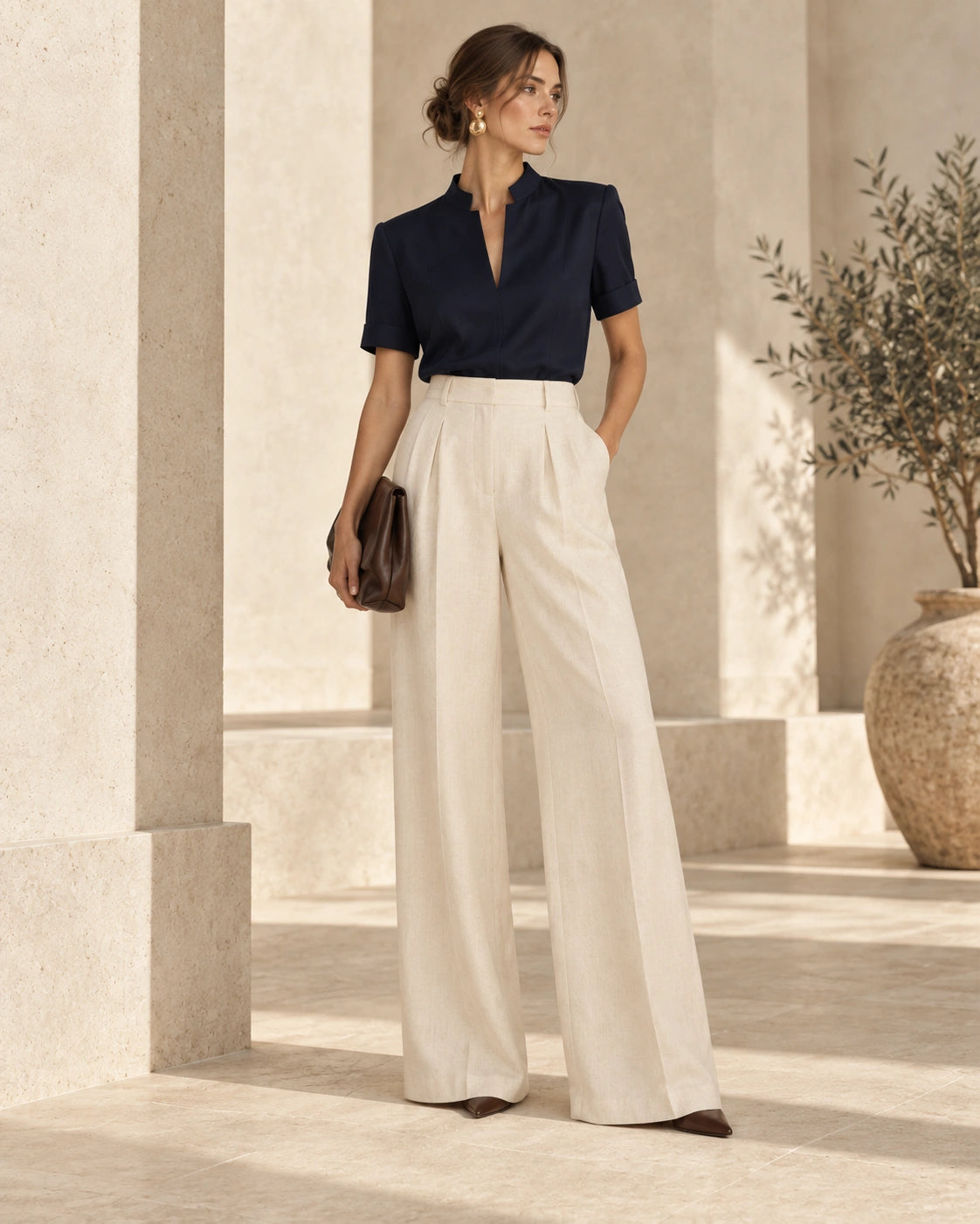 Aveline Chiffon Blouse