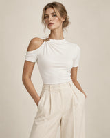 Halo Shoulder Top
