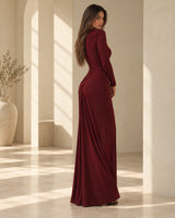 Seraphine Draped Maxi Dress